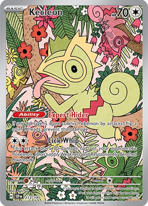 Kecleon - 213/191 - Illustration Rare (Inglés Foil NM)