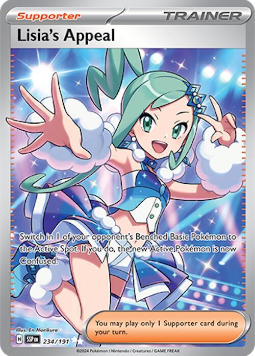 Lisia's Appeal - 234/191 - Ultra Rare (Español Foil NM)