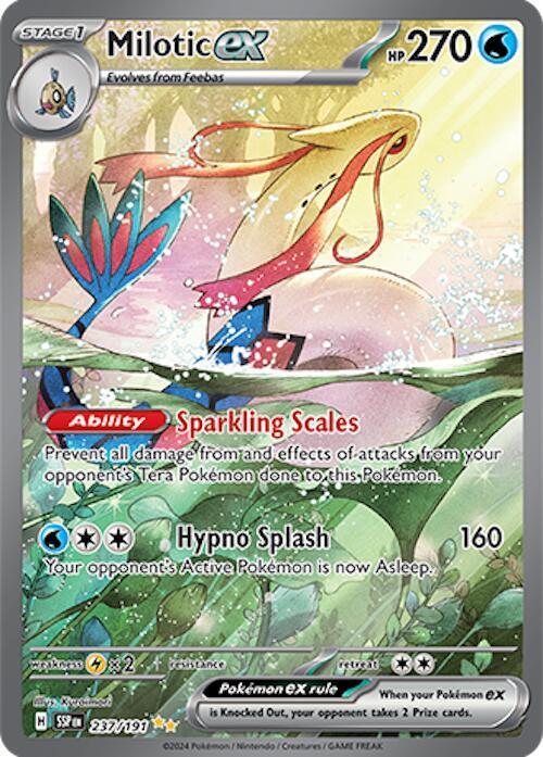 Milotic ex - 237/191 - Special Illustration Rare (Inglés Foil NM)
