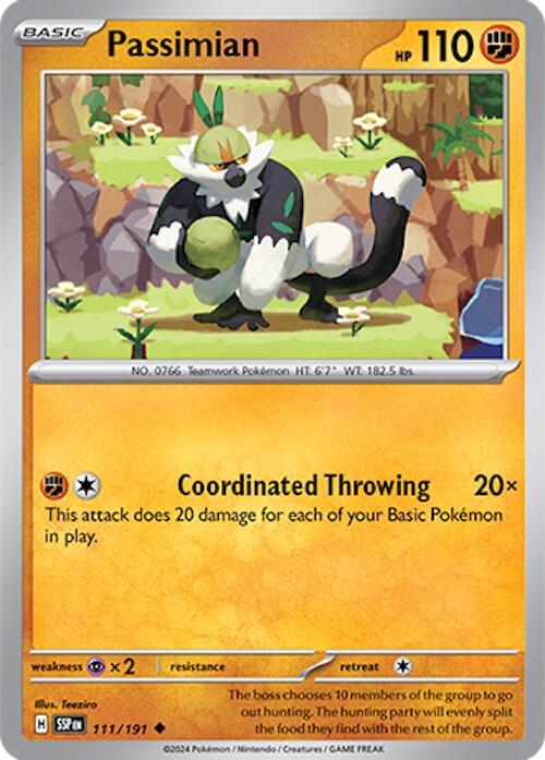 Passimian - 111/191 - Uncommon (Inglés NM)