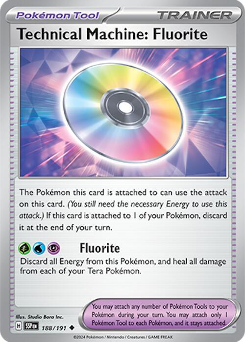 Technical Machine: Fluorite - 188/191 - Uncommon (Español NM)