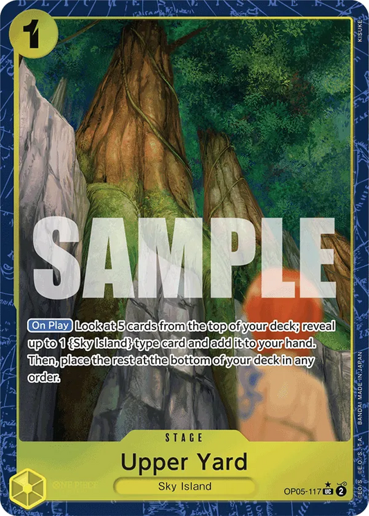 Upper Yard (Alternate Art) - OP05-117 - Alternate Art Foil (Inglés Foil NM)
