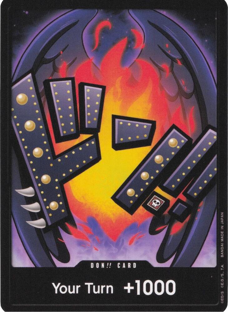 DON!! Card (King) - Premium Booster -The Best- - DON!! Foil (Inglés Foil NM)