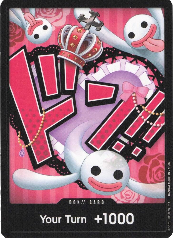 DON!! Card (Perona) - Premium Booster -The Best- - DON!! Foil (Inglés Foil NM)