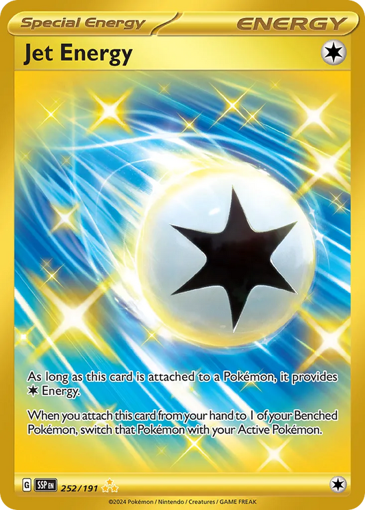 Jet Energy - 252/191 - Hyper Rare (Español Foil NM)