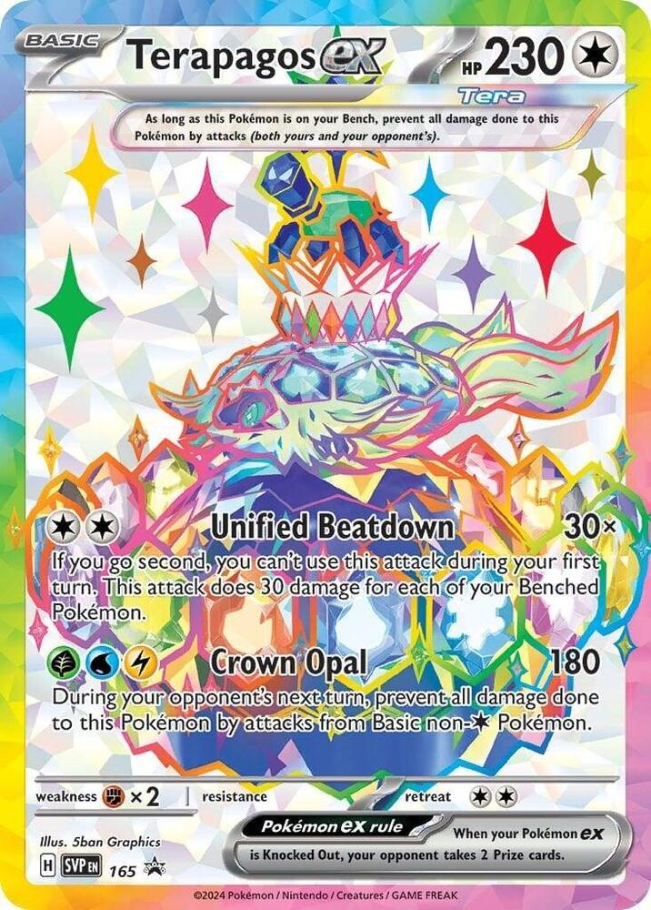 Terapagos ex - 165 - Promo (Inglés Foil NM)