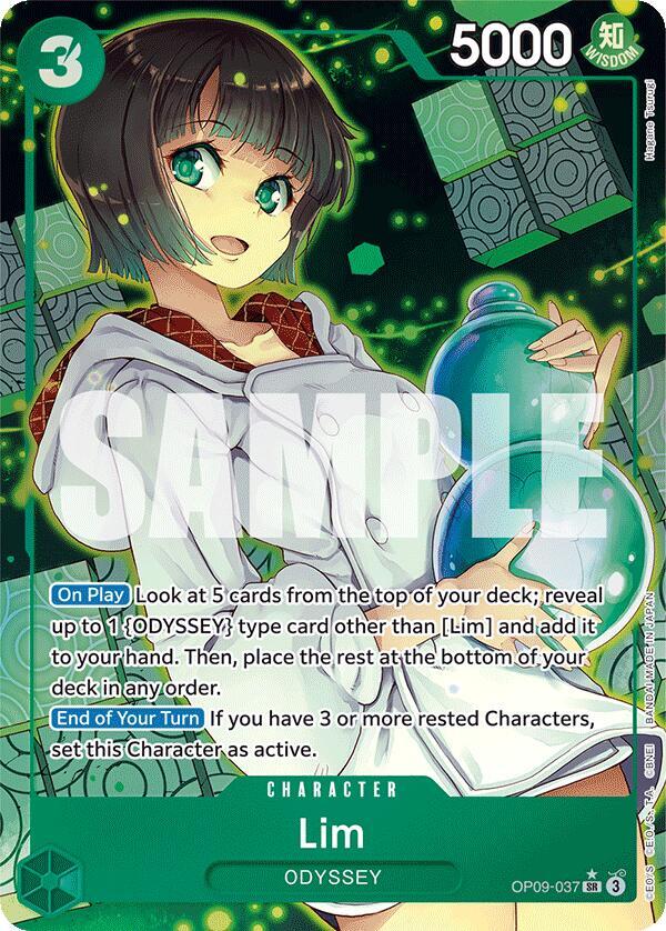 Lim (037) (Parallel) - OP09-037 - Alternate Art Foil (Inglés Foil NM)
