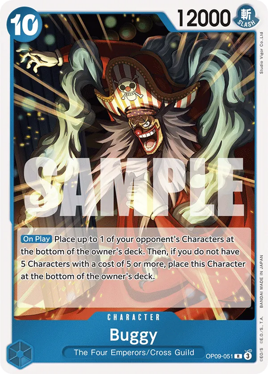 Buggy (051) - OP09-051 - Rare Foil (Inglés Foil NM)