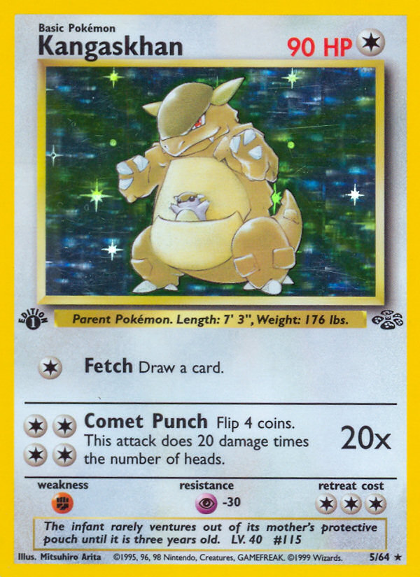 Kangaskhan - 005/64 - Holo Rare (LP)