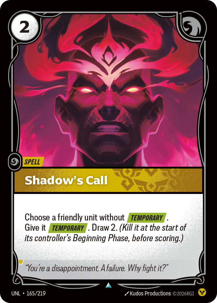 Shadow's Call - 165/219