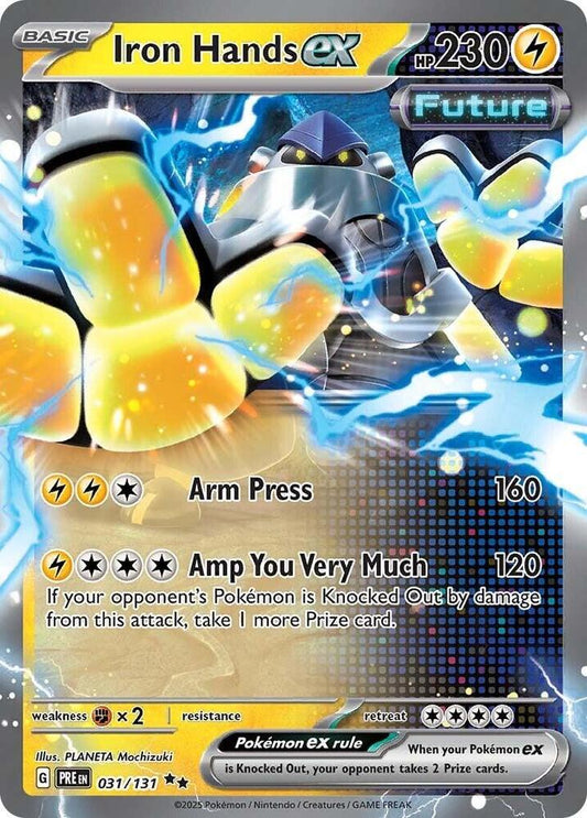 Iron Hands ex - 031/131 - Double Rare (Inglés Foil NM)