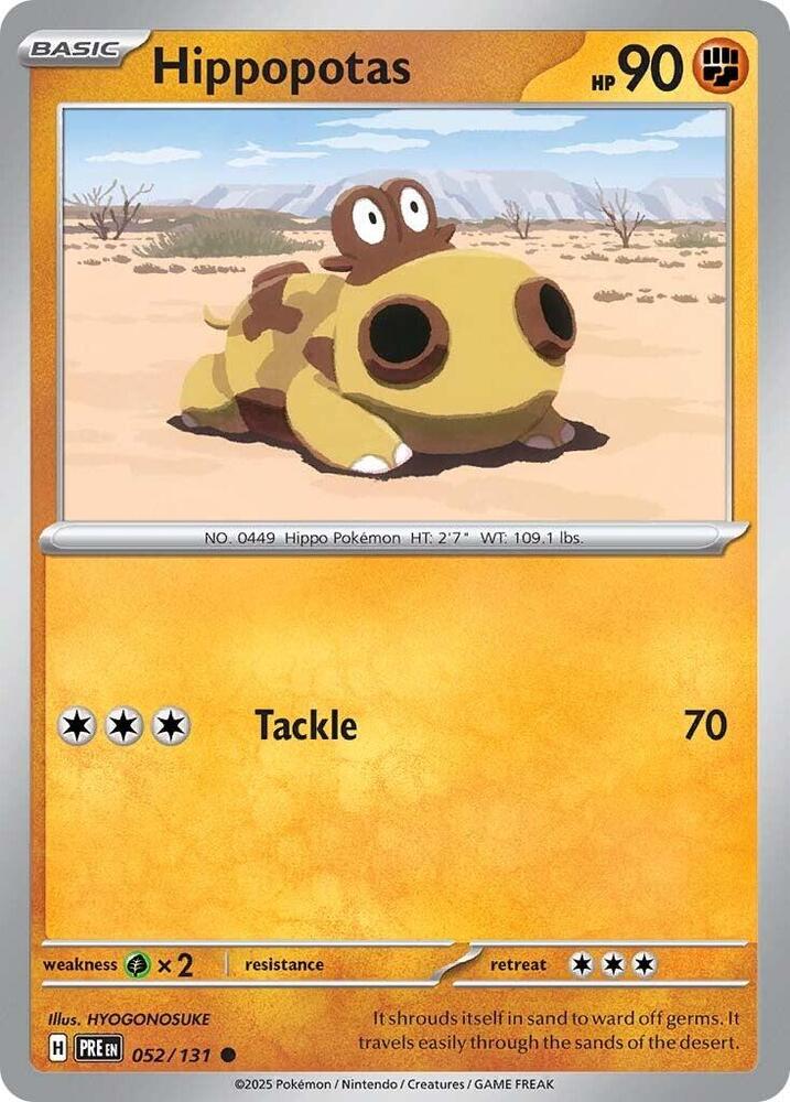 Hippopotas - 052/131 - Common (Inglés NM)