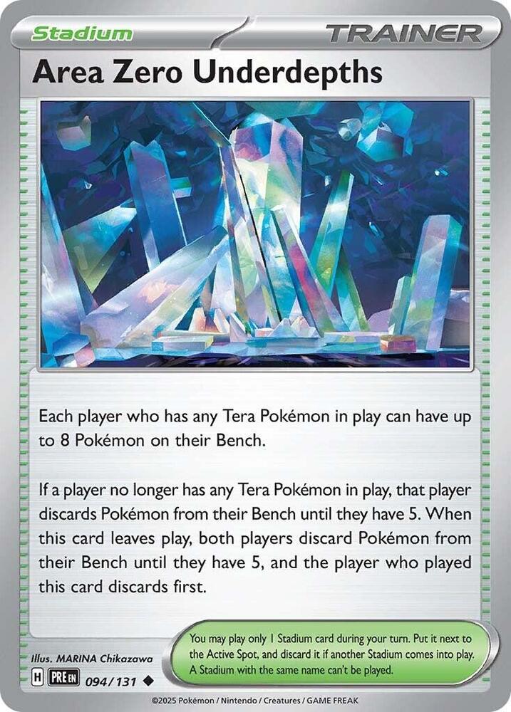Area Zero Underdepths - 094/131 - Uncommon (Inglés Reverse Holo NM)