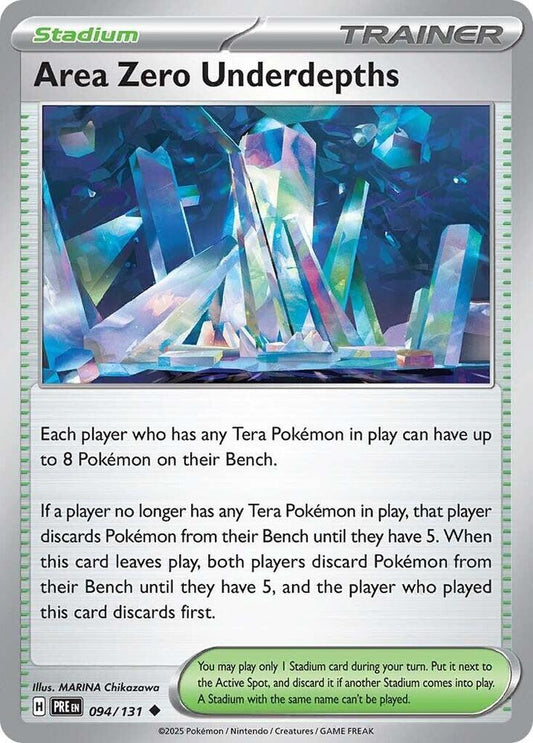 Area Zero Underdepths - 094/131 - Uncommon (Inglés Reverse Holo NM)