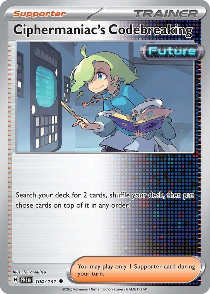 Ciphermaniac's Codebreaking - 104/131 - Uncommon (Español NM)