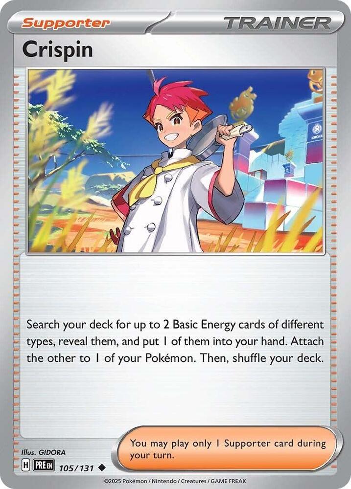 Crispin - 105/131 - Uncommon (Inglés Reverse Holo NM)