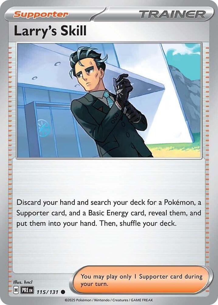 Larry's Skill - 115/131 - Common (Inglés NM)