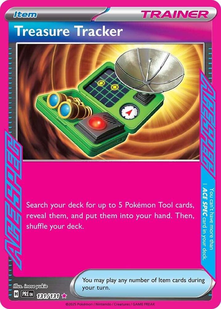 Treasure Tracker - 131/131 - ACE SPEC Rare (Español Foil NM)