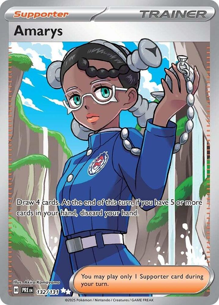 Amarys - 132/131 - Ultra Rare (Inglés Foil NM)