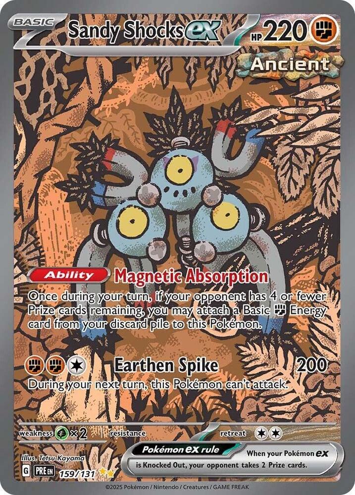 Sandy Shocks ex - 159/131 - Special Illustration Rare (Español Foil NM)