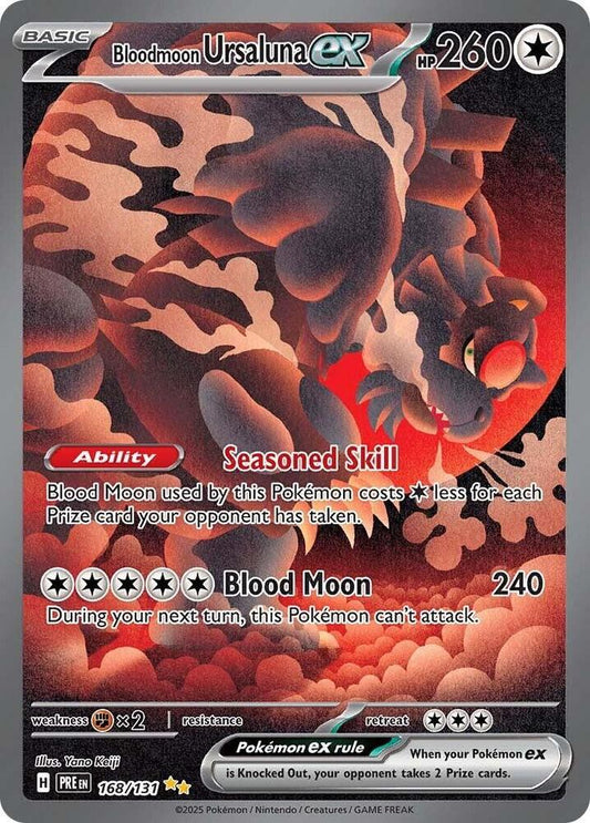 Bloodmoon Ursaluna ex - 168/131 - Special Illustration Rare (Inglés Foil NM)
