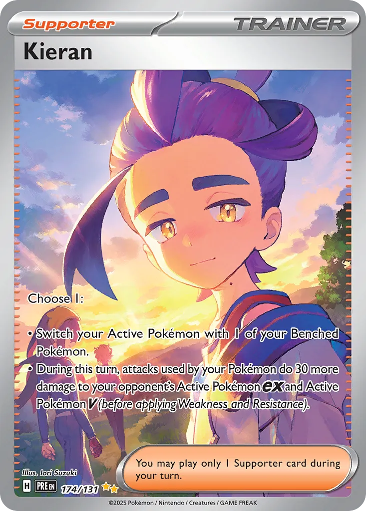 Kieran - 174/131 - Special Illustration Rare (Inglés Foil NM)