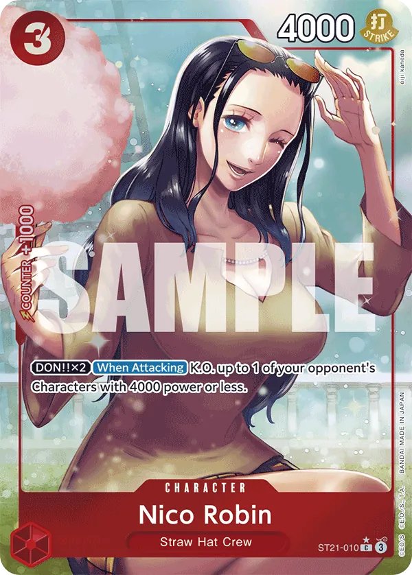 Nico Robin (Parallel) - ST21-010 - Full Art Foil (Inglés Foil NM)