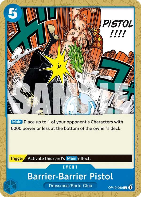 Barrier-Barrier Pistol - OP10-060 - Common (Inglés NM)