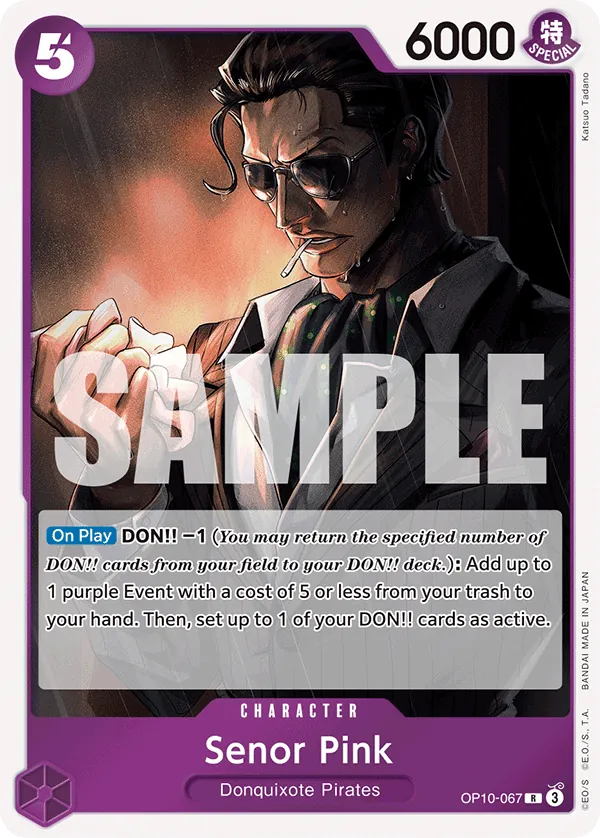 Senor Pink - OP10-067 - Rare Foil (Inglés Foil NM)
