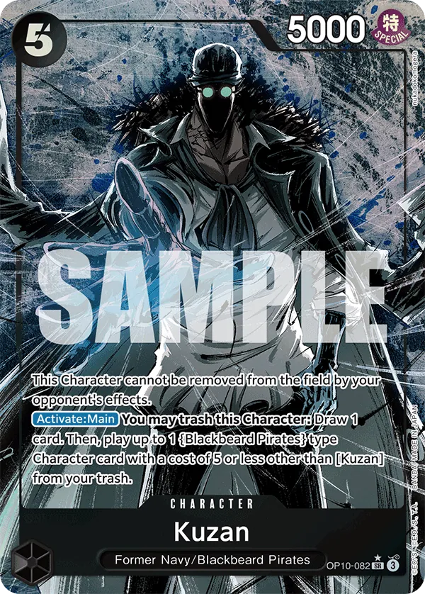 Kuzan (Parallel) - OP10-082 - Alternate Art Foil (Inglés Foil NM)