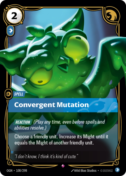 CONVERGENT MUTATION - OGN-108/298