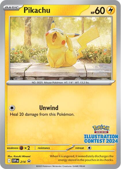 Pikachu - 214 - Promo (Inglés LP)