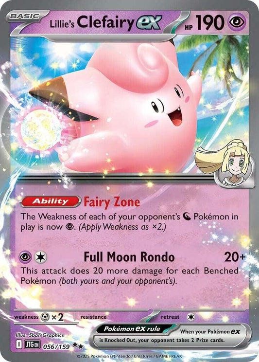 Lillie's Clefairy ex - 056/159 - Double Rare (Inglés Foil NM)