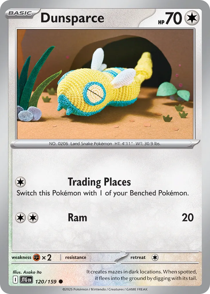 Dunsparce - 120/159 - Common (Inglés NM)