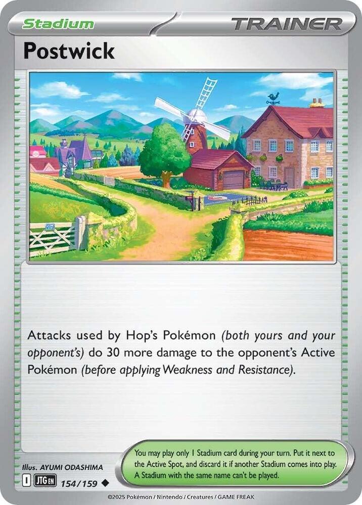 Postwick - 154/159 - Uncommon (Inglés NM)