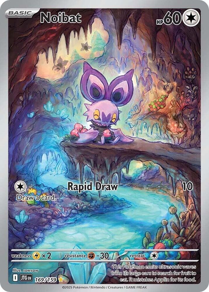 Noibat - 169/159 - Illustration Rare (Español Foil NM)