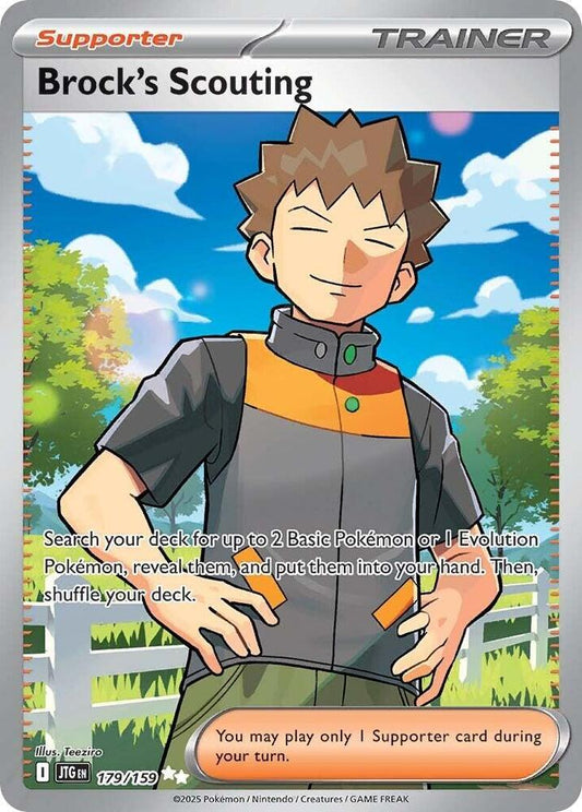 Brock's Scouting - 179/159 - Ultra Rare (Inglés Foil NM)