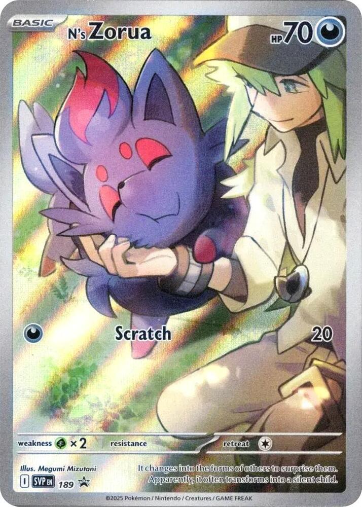 N's Zorua - 189 - Promo (Inglés Foil NM)