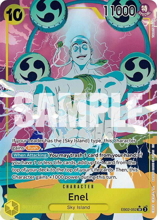Enel (Alternate Art) - EB02-052 - Alternate Art Foil (Inglés Foil NM)