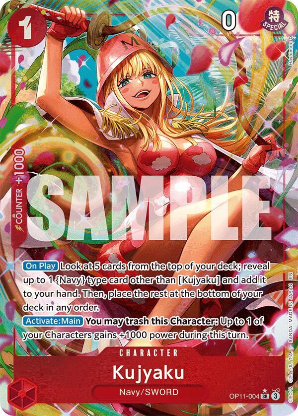 Kujyaku (Alternate Art) - OP11-004 - Alternate Art Foil (Inglés Foil NM)