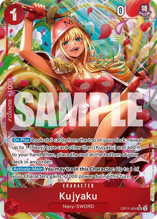 Kujyaku (Alternate Art) - OP11-004 - Alternate Art Foil (Inglés Foil NM)