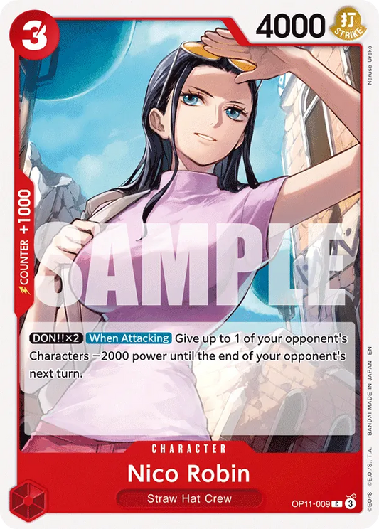 Nico Robin - OP11-009 - Common (Inglés LP)