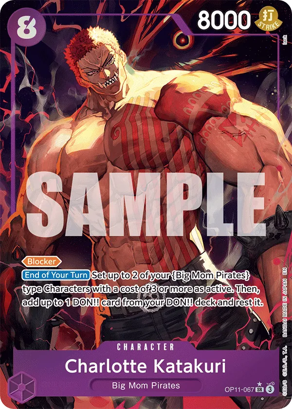 Charlotte Katakuri (067) (Alternate Art) - OP11-067 - Alternate Art Foil (Inglés Foil NM)