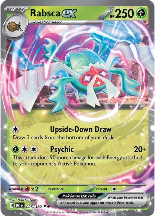 Rabsca ex - 025/182 - Double Rare (Inglés Foil NM)
