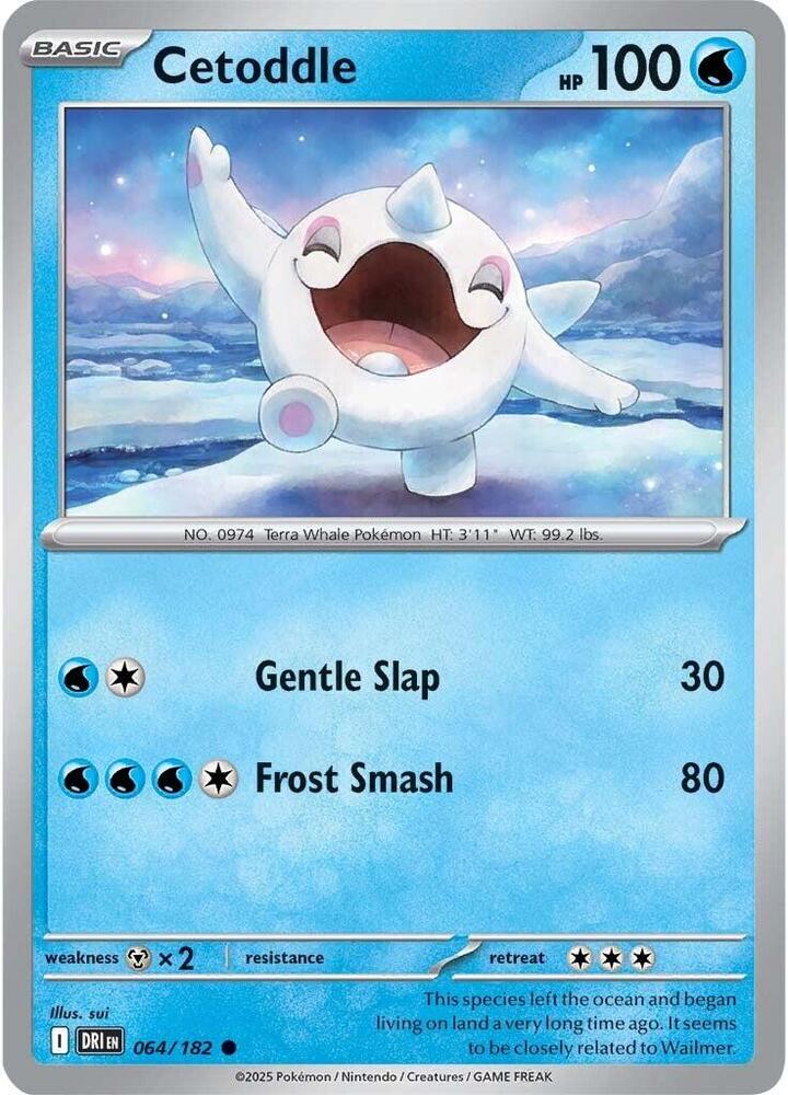 Cetoddle - 064/182 - Common (Español Reverse Holo NM)