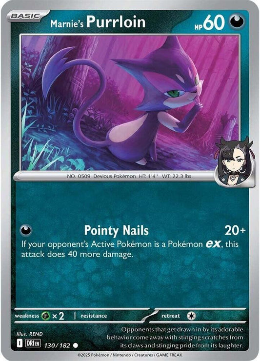 Marnie's Purrloin - 130/182 - Common (Español NM)