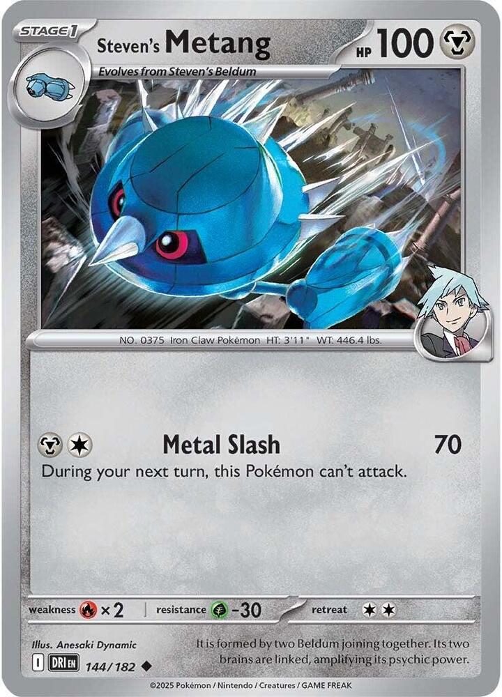 Steven's Metang - 144/182 - Uncommon (Español NM)
