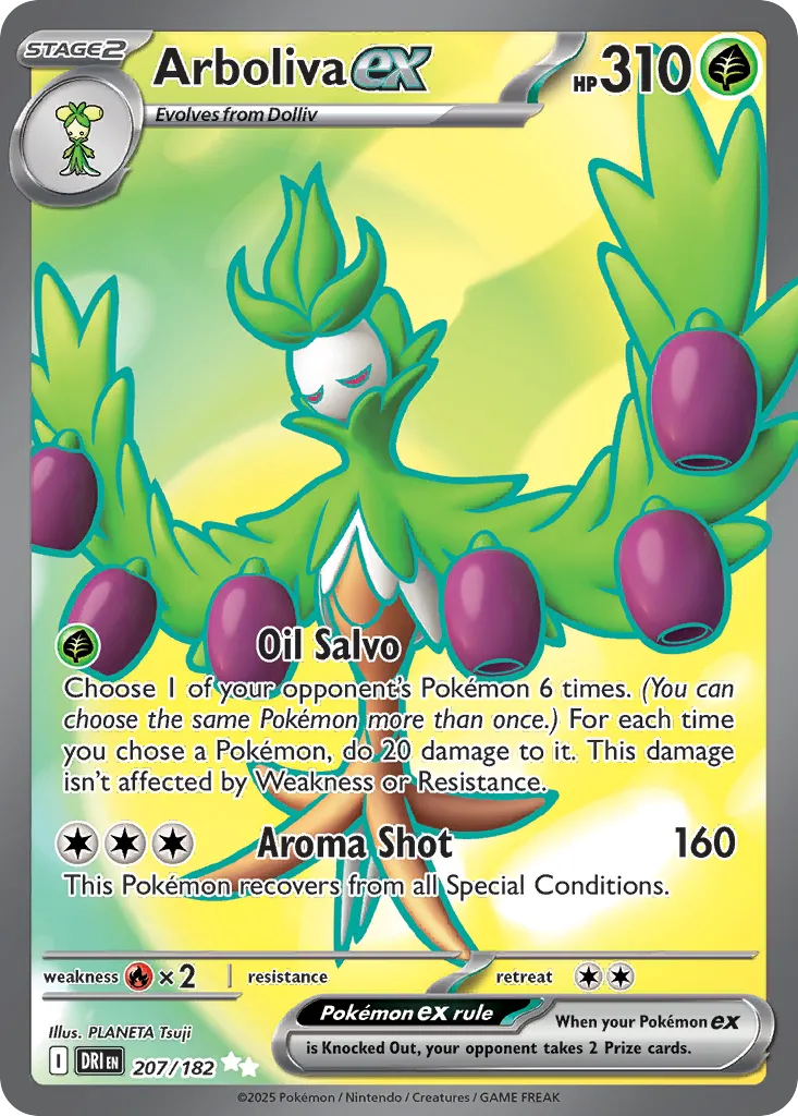 Arboliva ex - 207/182 - Ultra Rare (Inglés Foil NM)