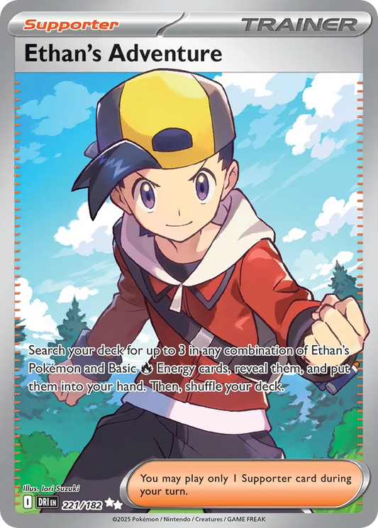 Ethan's Adventure - 221/182 - Ultra Rare (Inglés Foil NM)