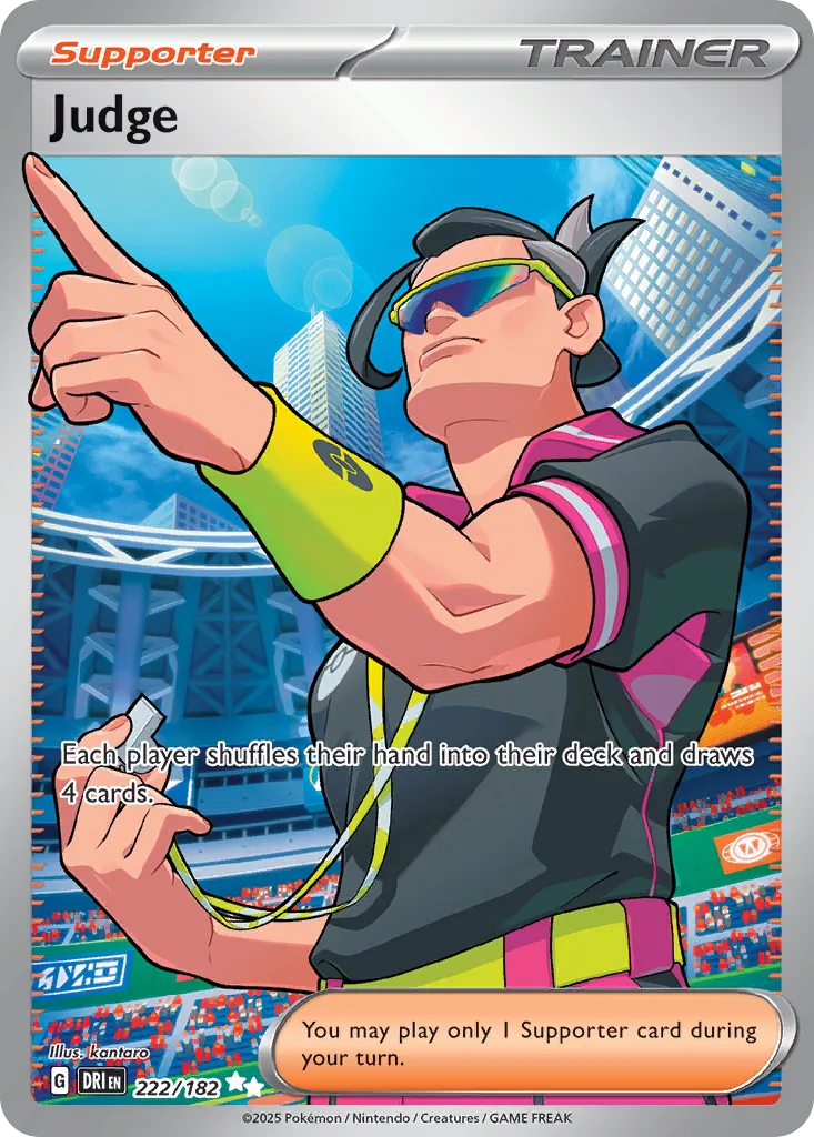 Judge - 222/182 - Ultra Rare (Inglés Foil NM)